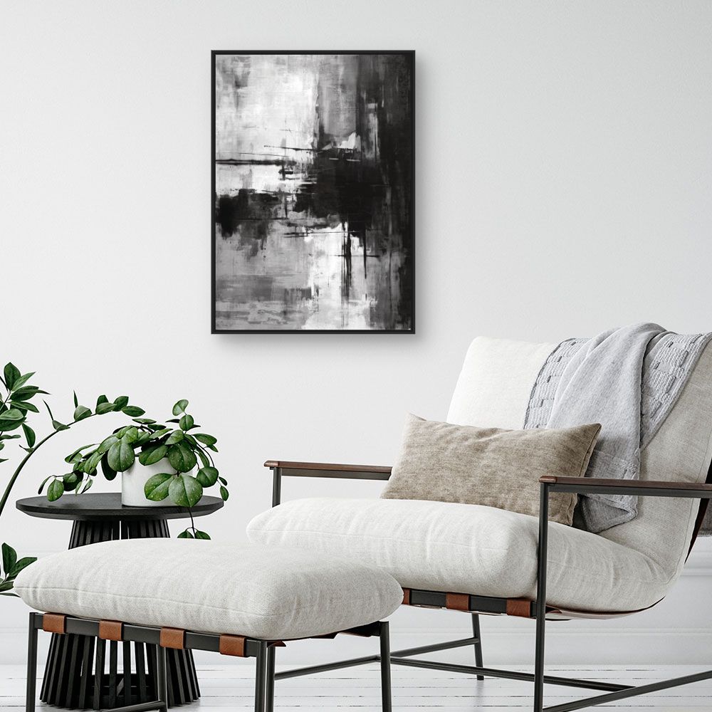 Tableau Effet abstrait moderne