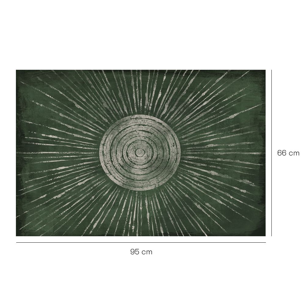 Tapis n°462 Rayonnement central captivant
