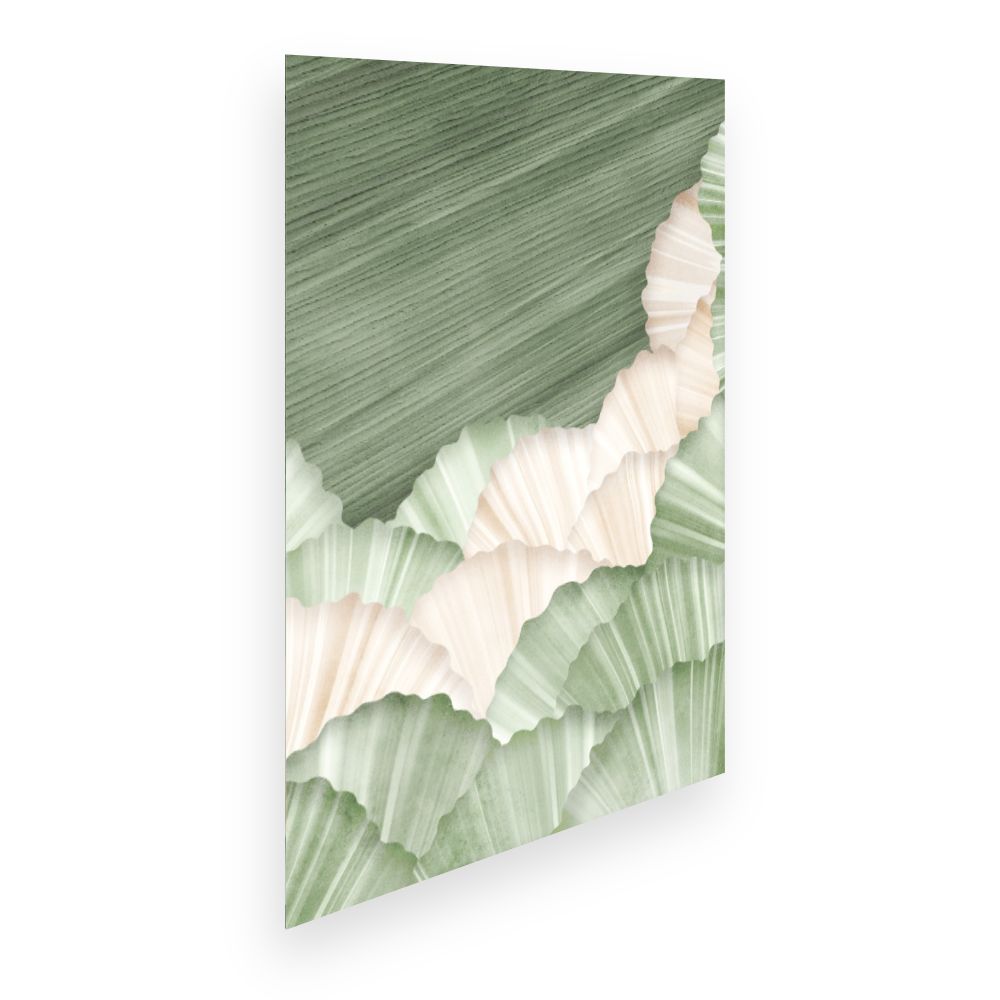 Affiche Feuillage ondulant