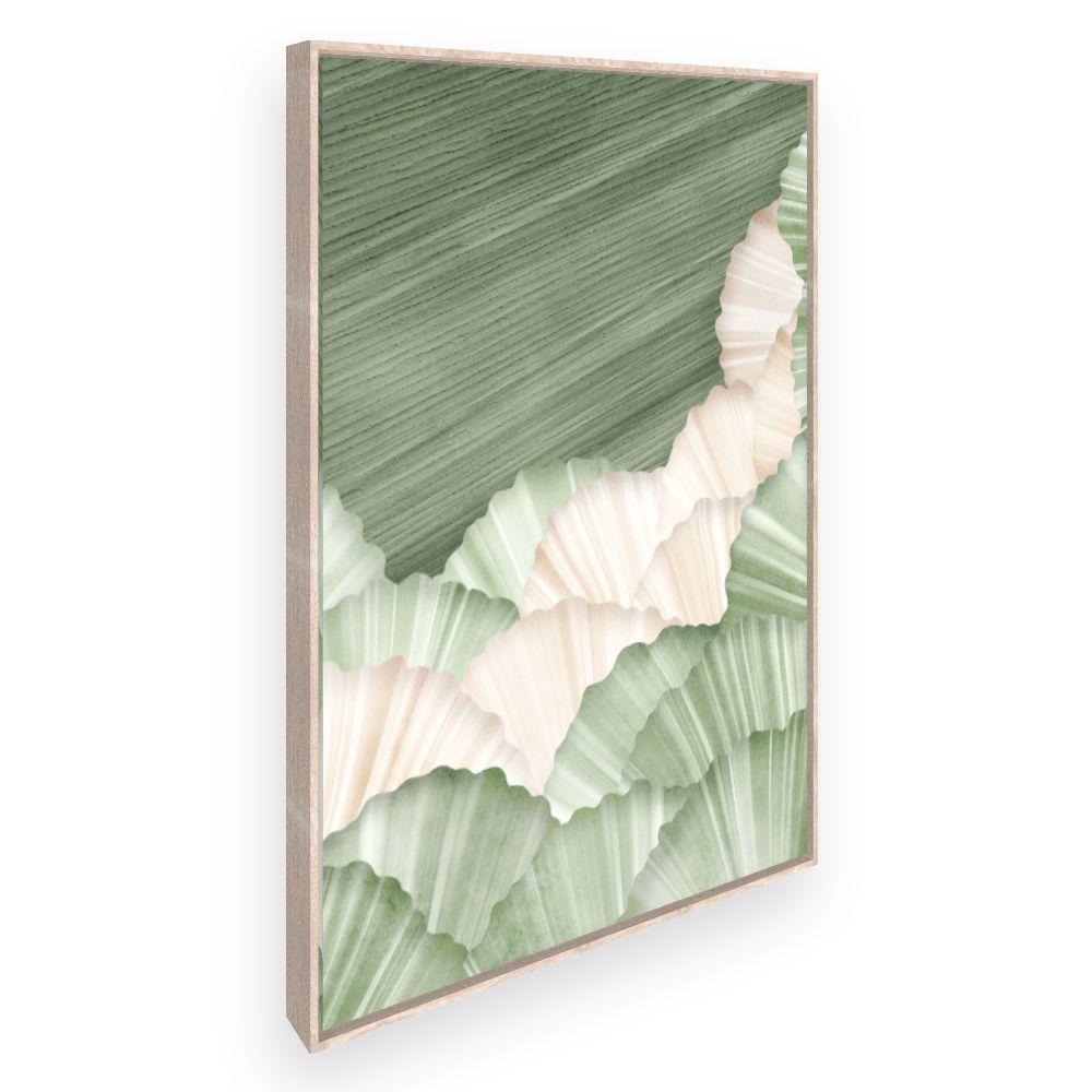 Toile Feuillage élégant