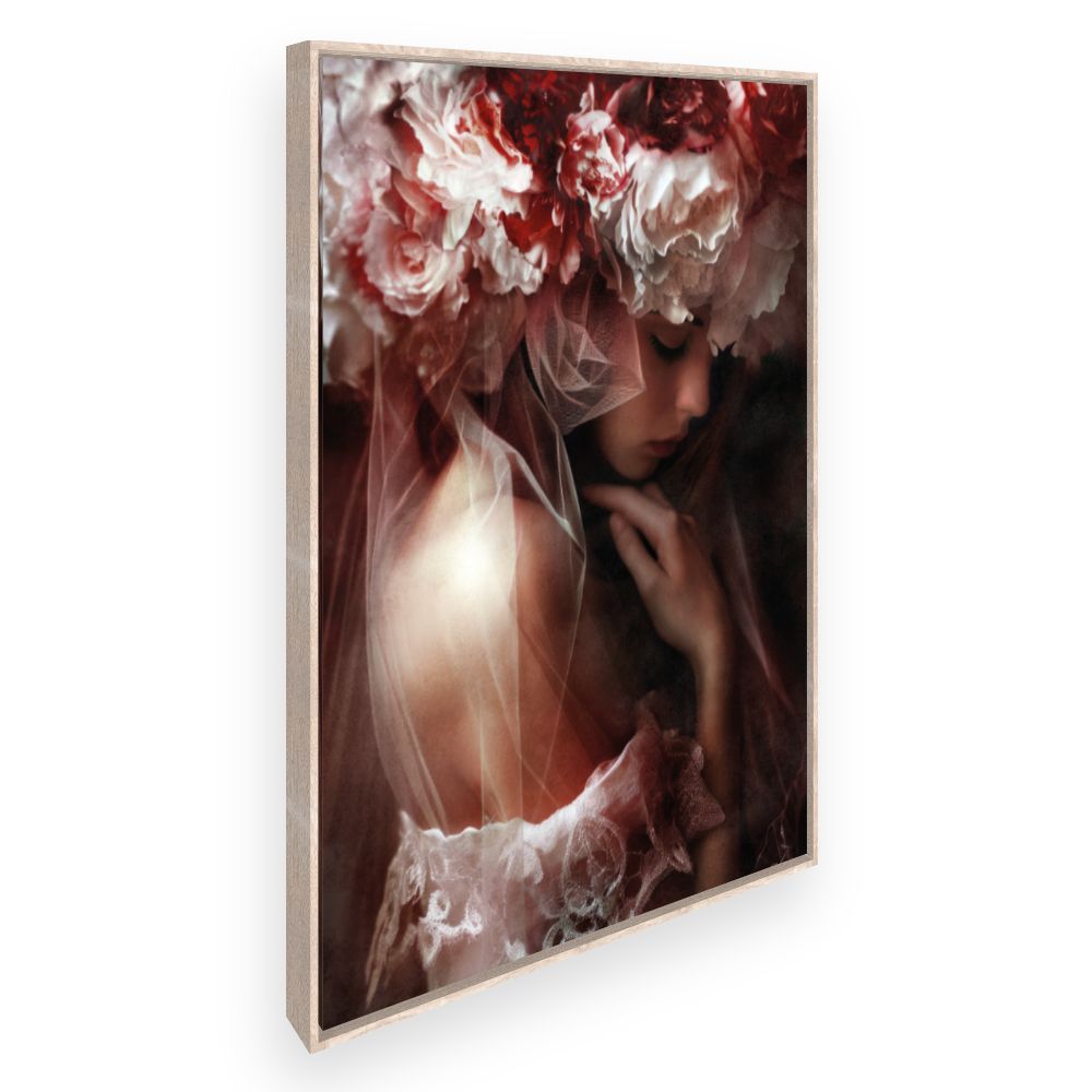 Toile Élégance florale