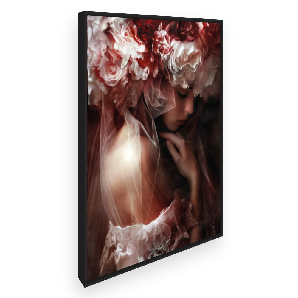 Toile Élégance florale