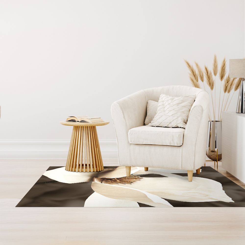 Tapis n°467 Élégance florale douce