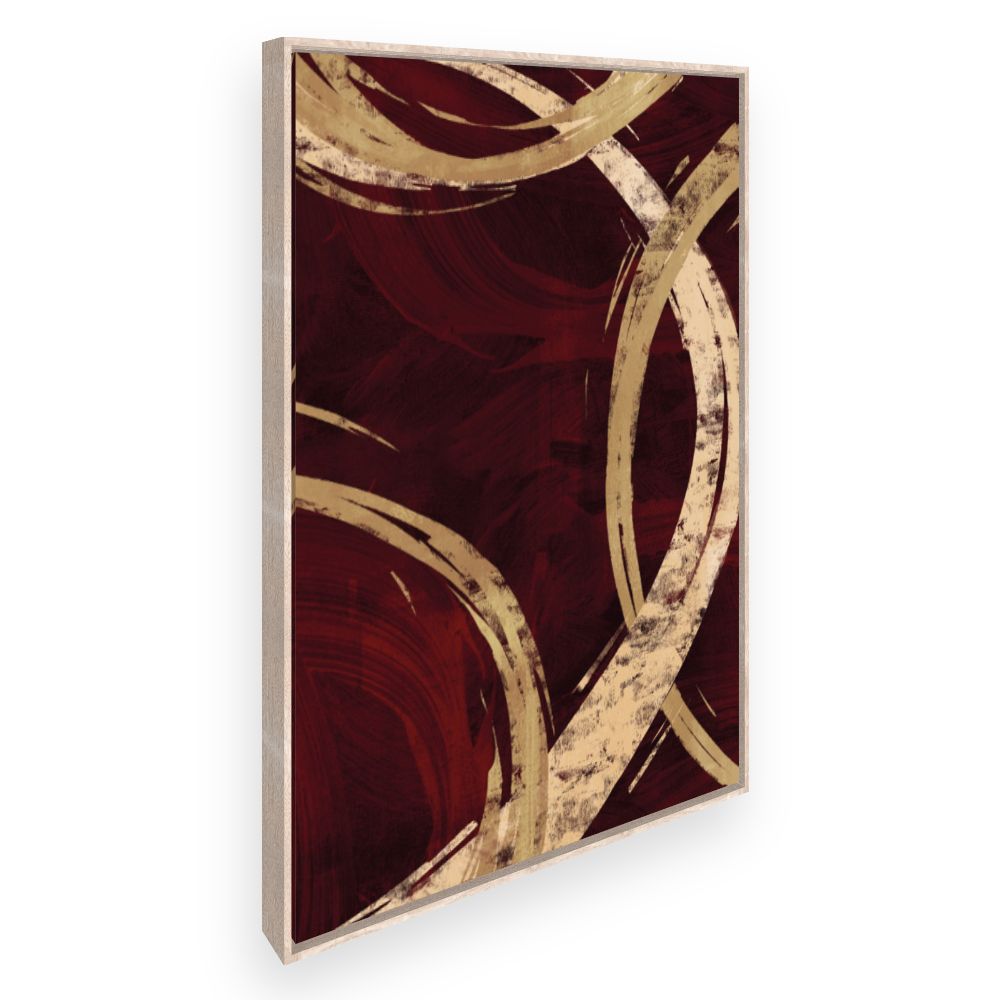 Toile Abstrait tourbillonnant