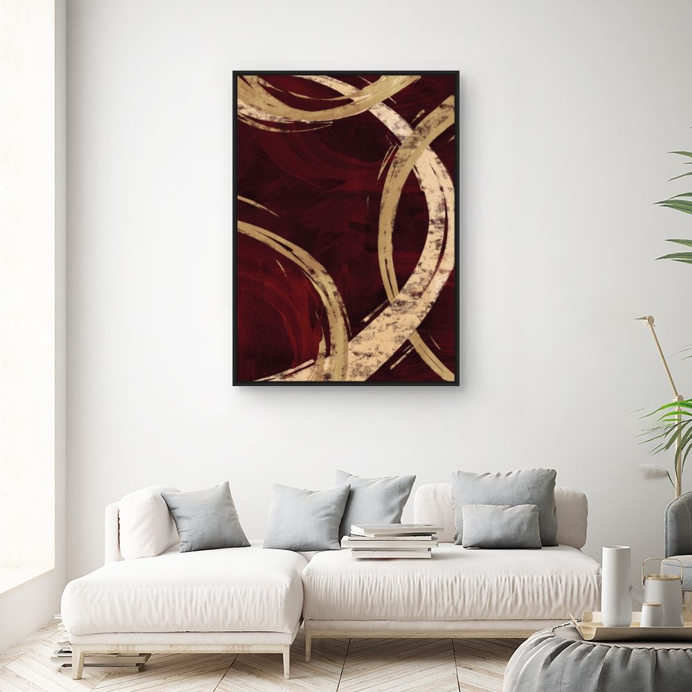 Tableau Abstrait tourbillonnant