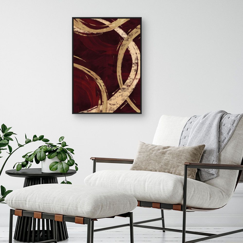 Tableau Abstrait tourbillonnant