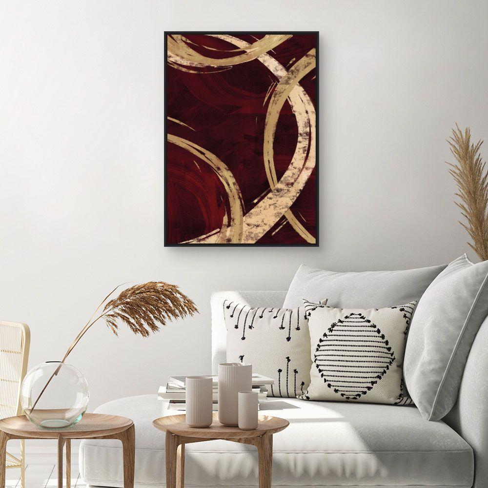 Tableau Abstrait tourbillonnant