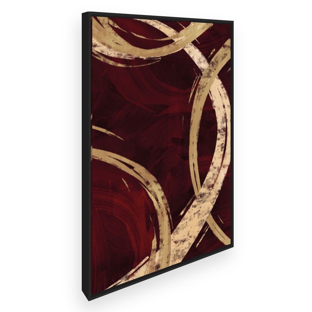 Toile Abstrait tourbillonnant