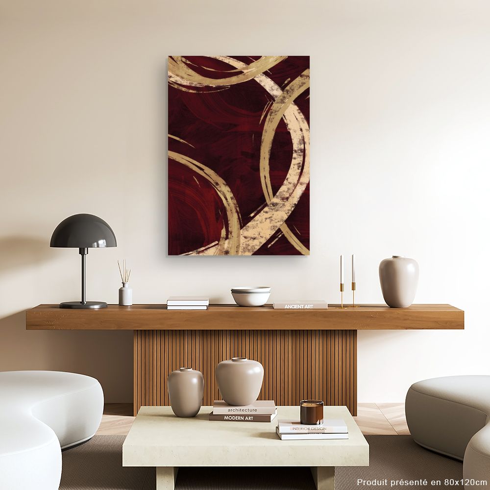 Tableau Abstrait tourbillonnant
