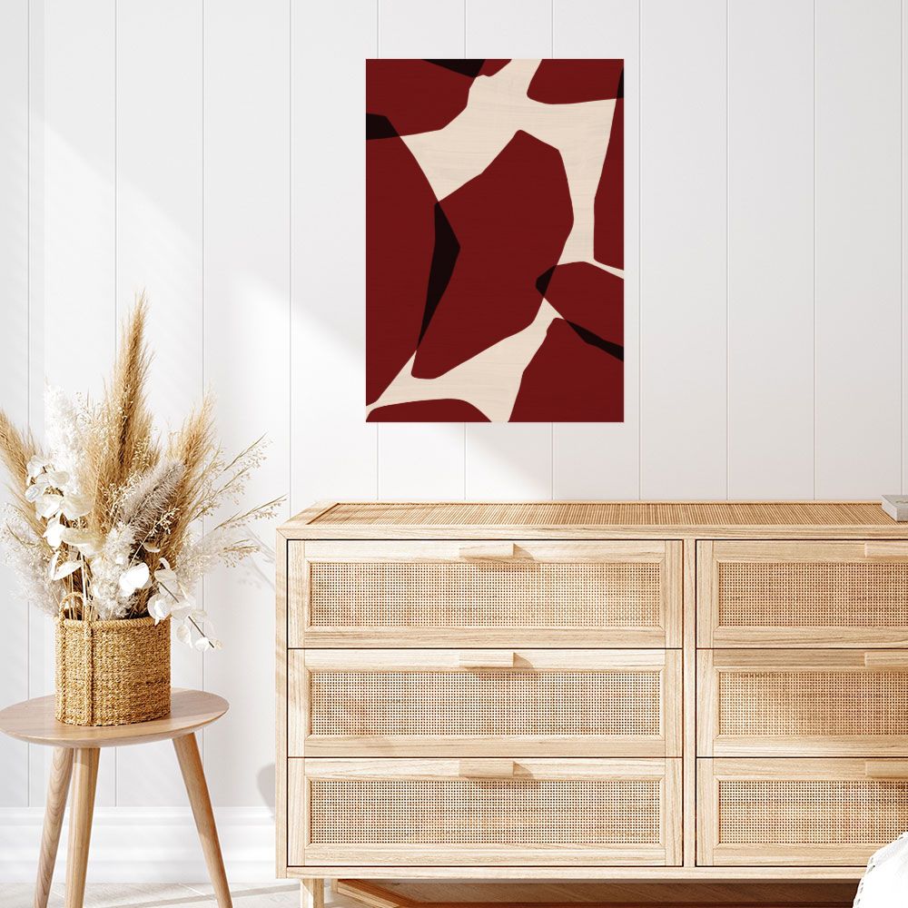 Affiche Formes abstraites captivantes