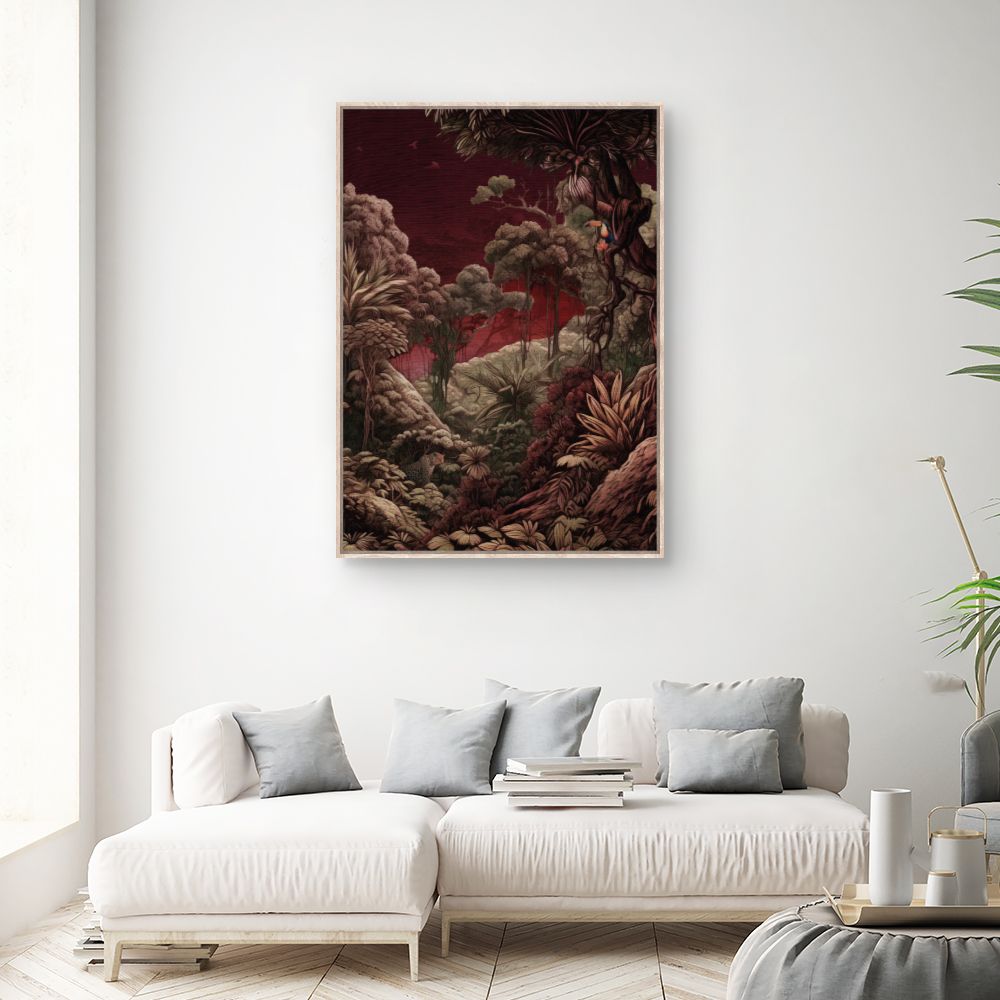 Tableau Jungle mystérieuse