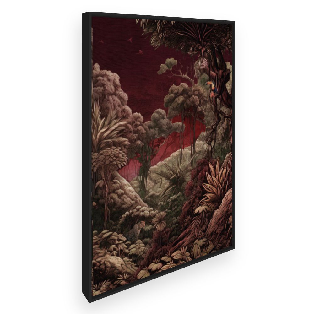 Toile Jungle mystérieuse