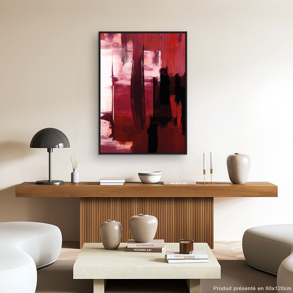 Tableau Abstrait intense