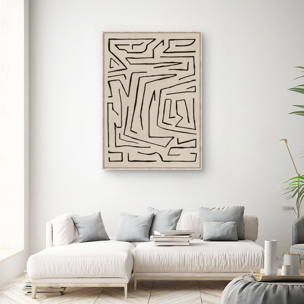 Tableau Labyrinthe artistique