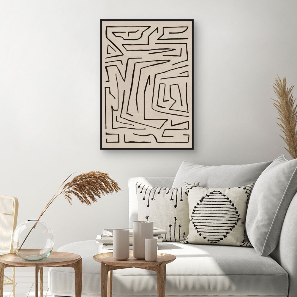 Tableau Labyrinthe artistique