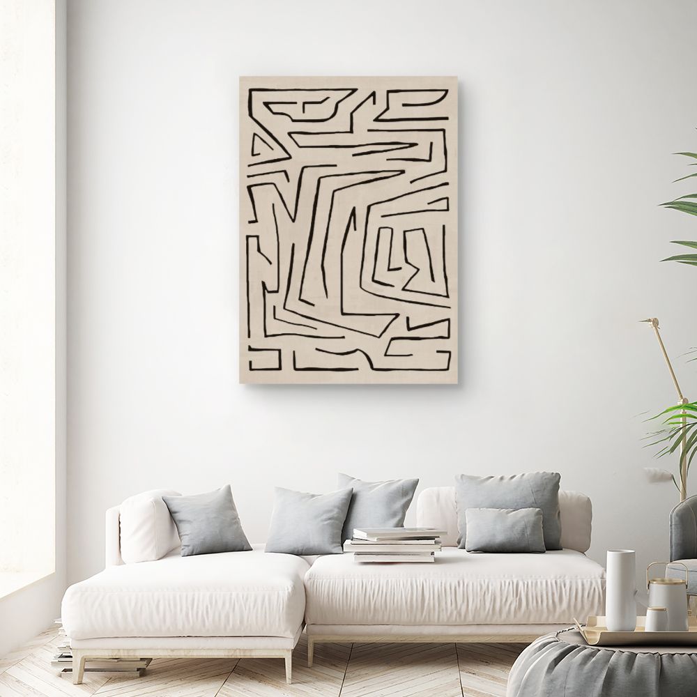 Tableau Labyrinthe artistique