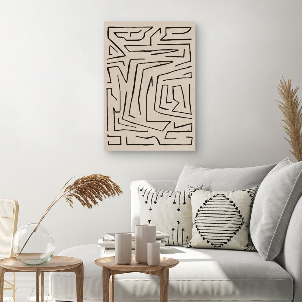 Tableau Labyrinthe artistique