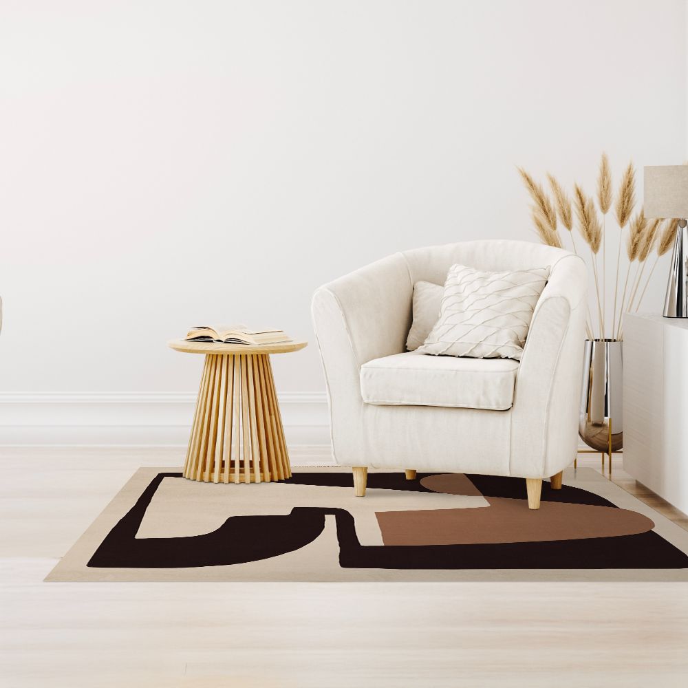 Tapis n°475 Motifs modernes abstraits
