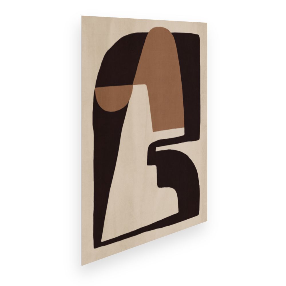 Affiche Formes abstraites élégantes