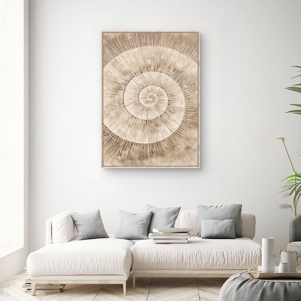 Tableau Spirale texturée