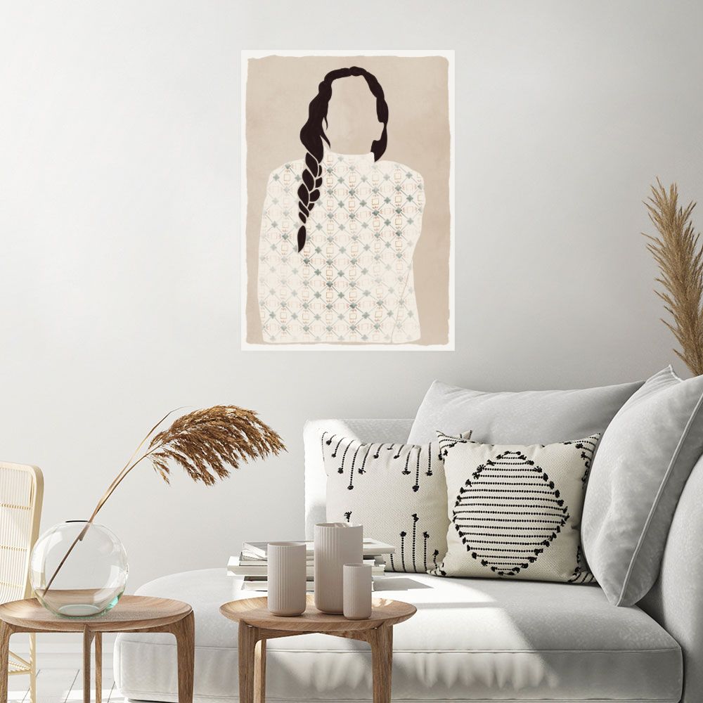 Affiche Portrait moderne