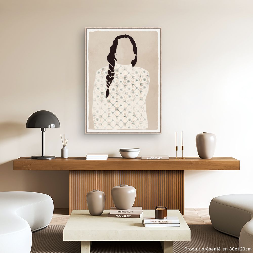 Tableau Silhouette élégante