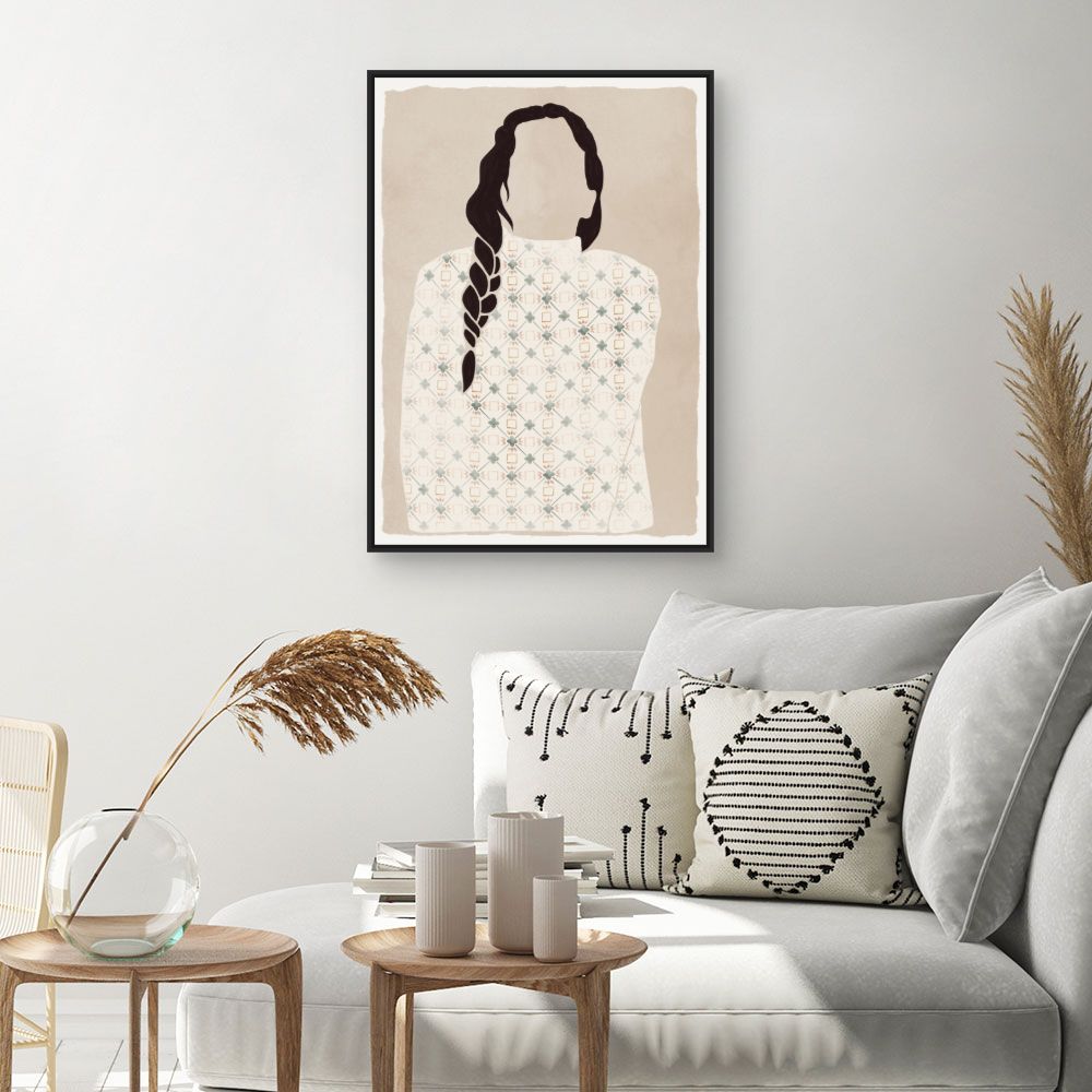 Tableau Silhouette élégante