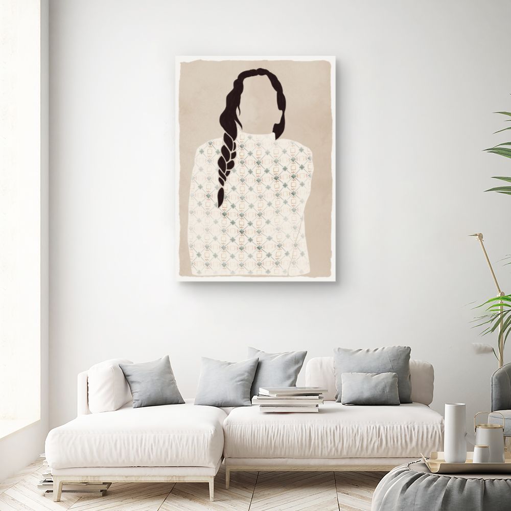 Tableau Silhouette élégante