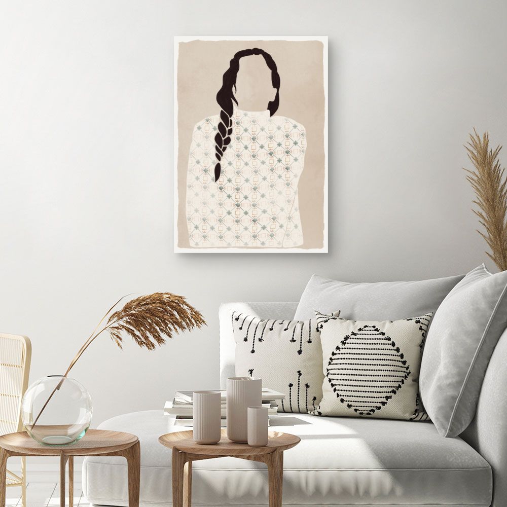 Tableau Silhouette élégante