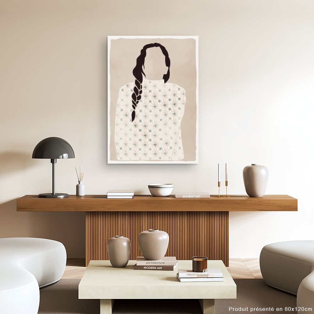 Tableau Silhouette élégante