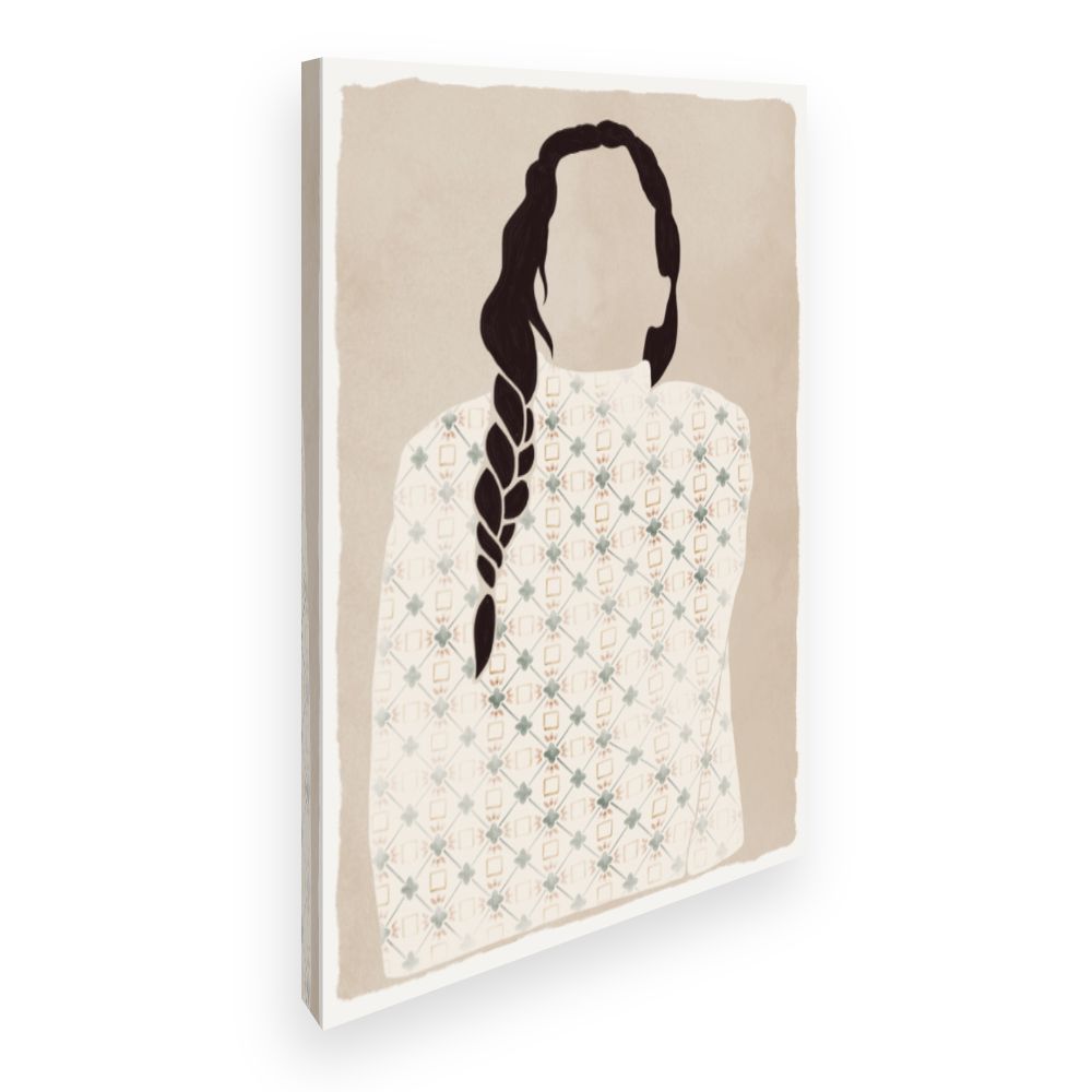 Toile Silhouette élégante