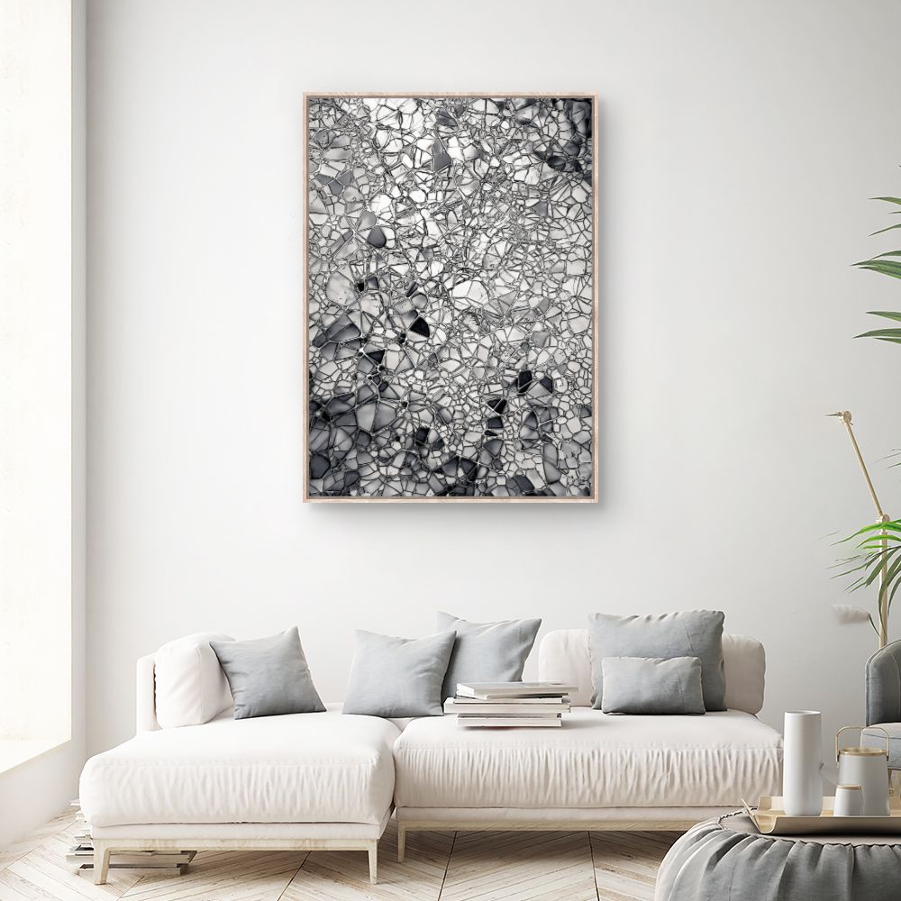 Tableau Motifs fractals élégants