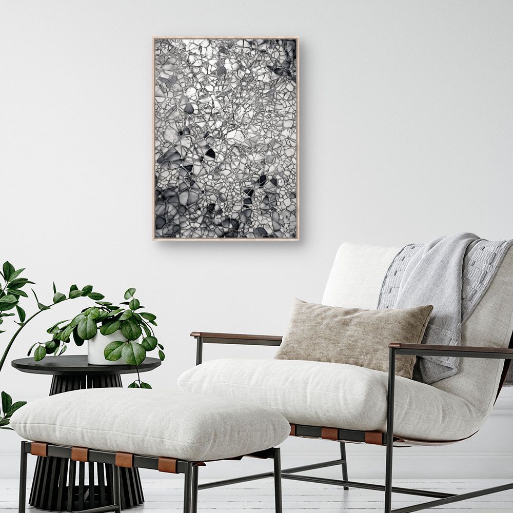 Tableau Motifs fractals élégants