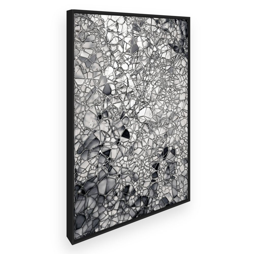 Toile Motifs fractals élégants