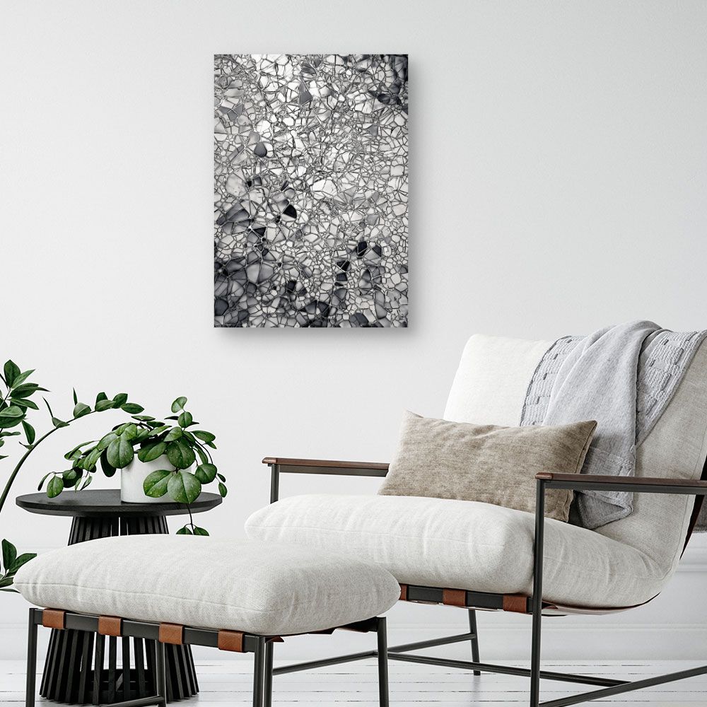 Tableau Motifs fractals élégants