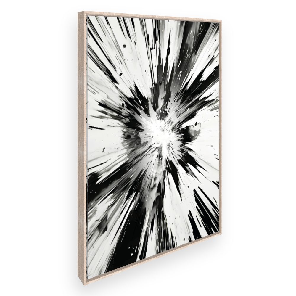 Toile Explosion abstraite