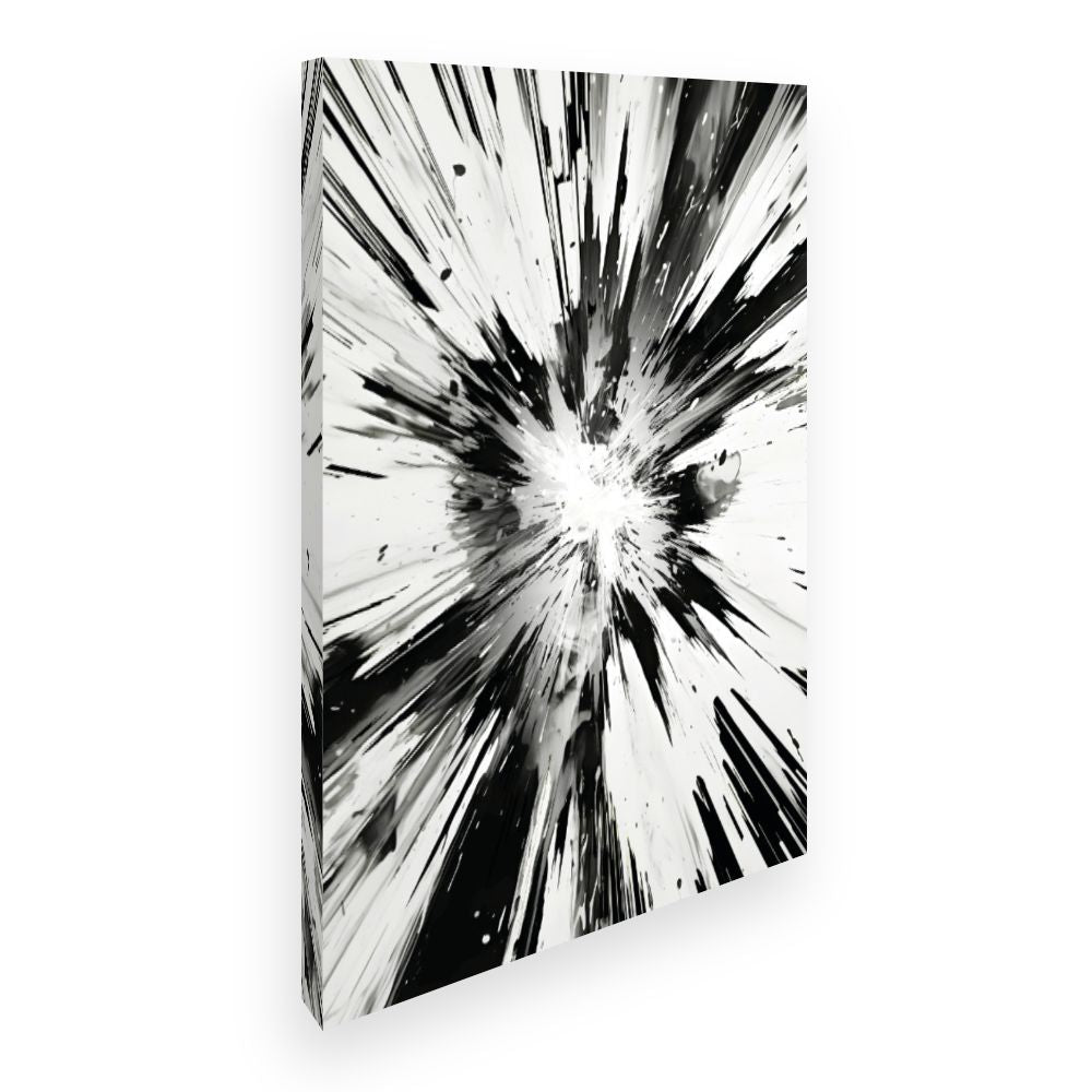 Toile Explosion abstraite