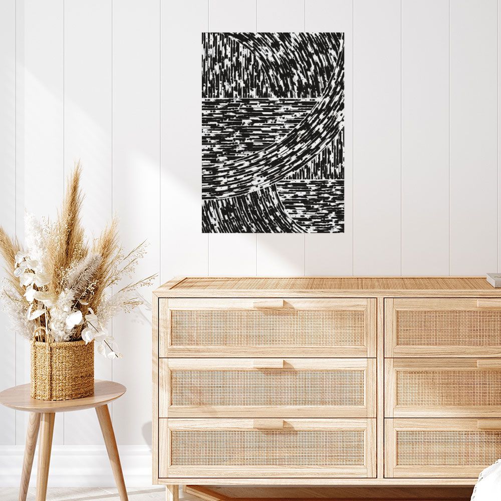 Affiche Lignes dynamiques