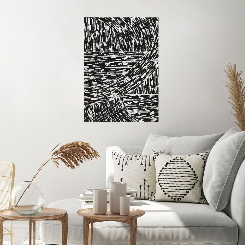 Affiche Lignes dynamiques