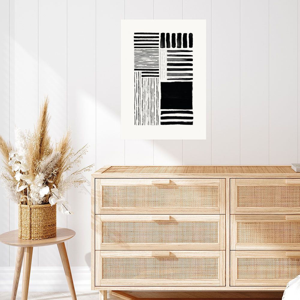 Affiche Lignes géométriques modernes