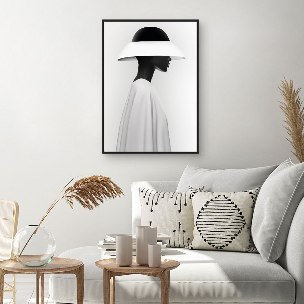 Tableau Silhouette futuriste