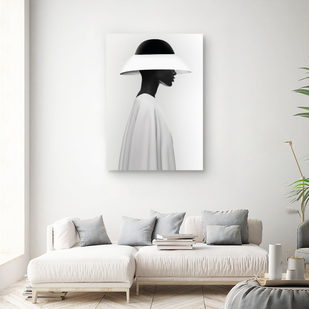 Tableau Silhouette futuriste