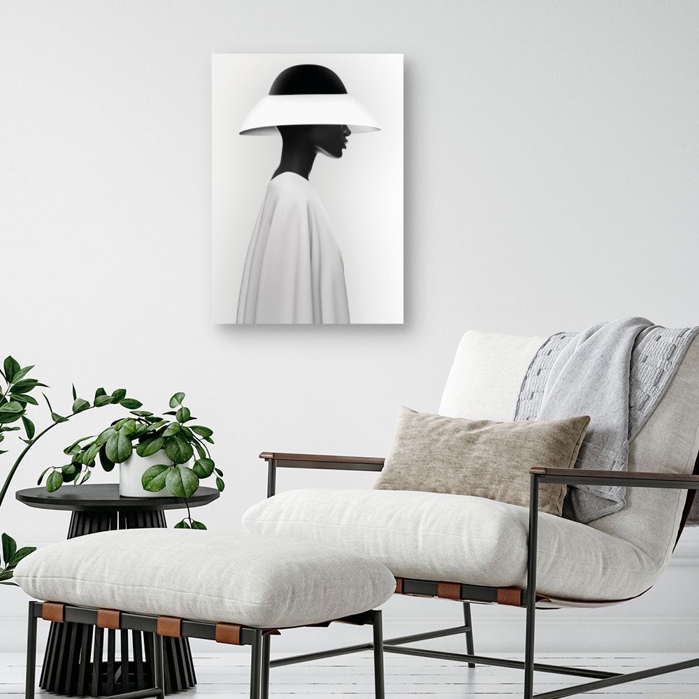 Tableau Silhouette futuriste