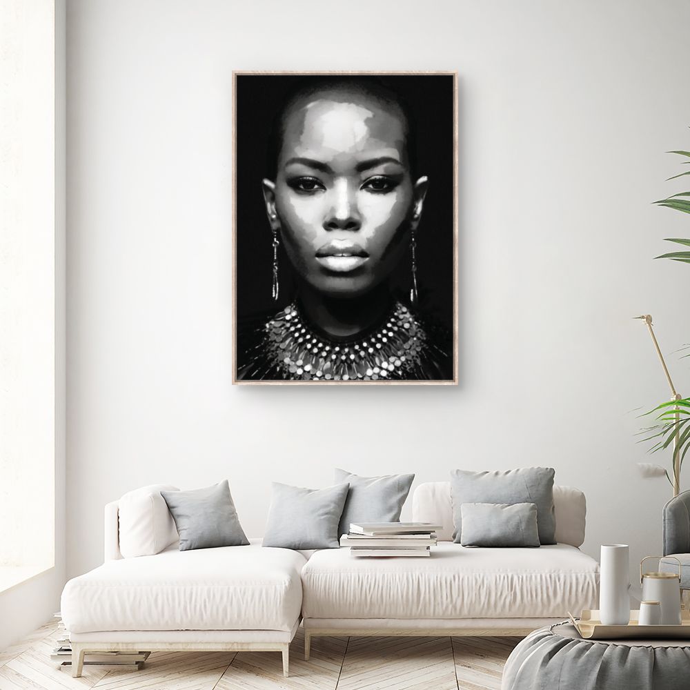 Tableau Portrait élégant