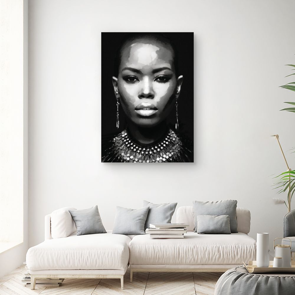 Tableau Portrait élégant