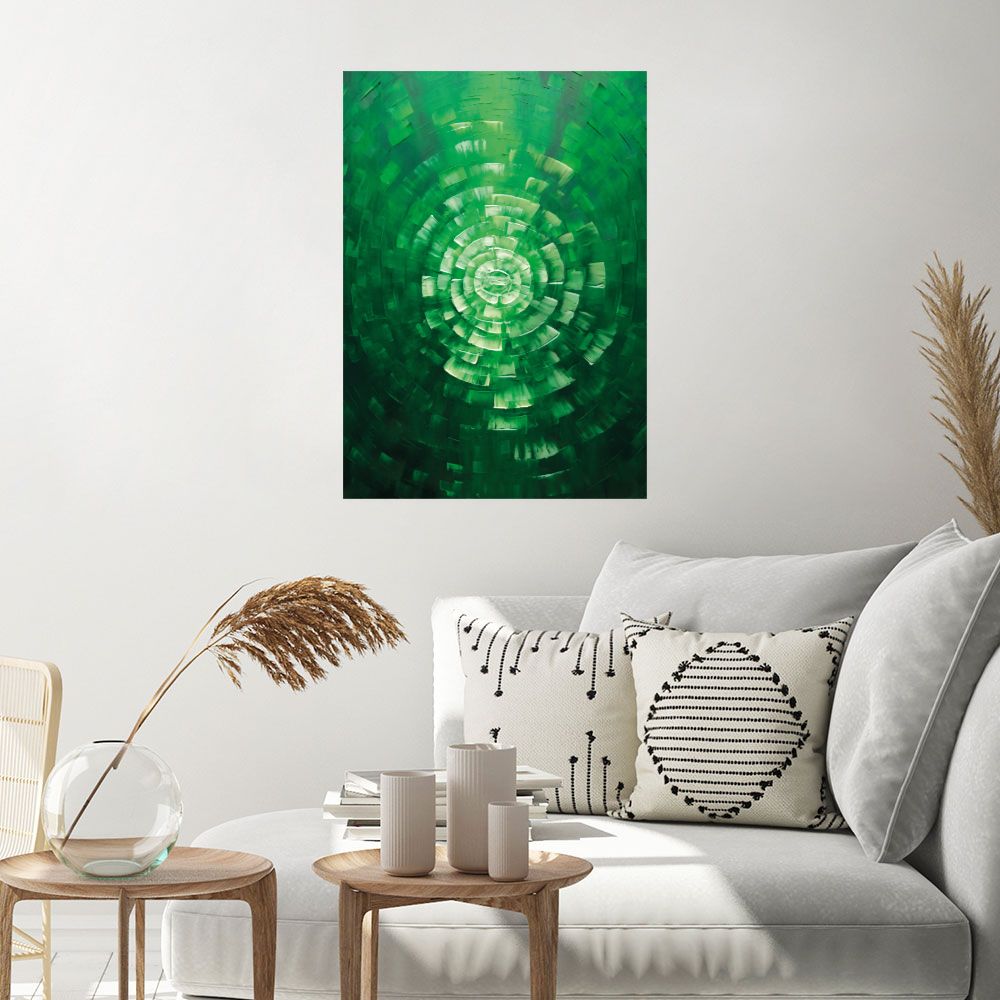 Affiche Cercles éclatants