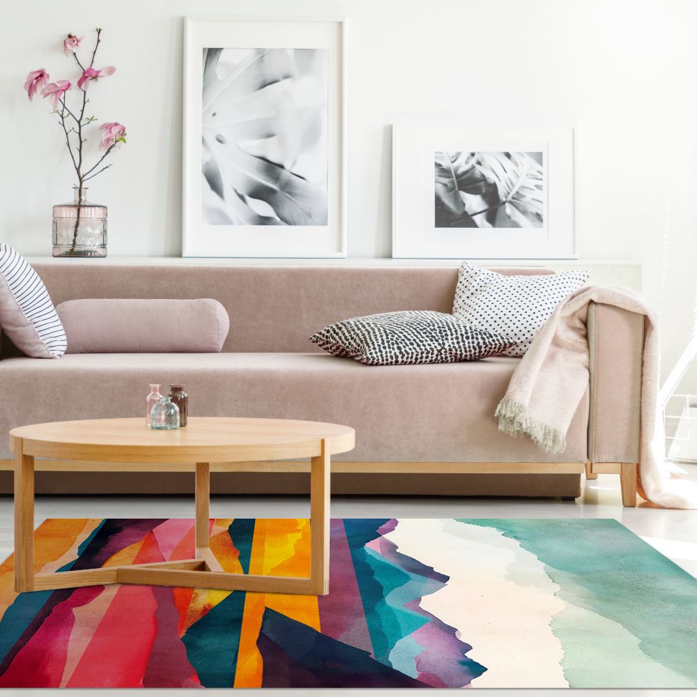 Tapis n°488 Vibrant et artistique