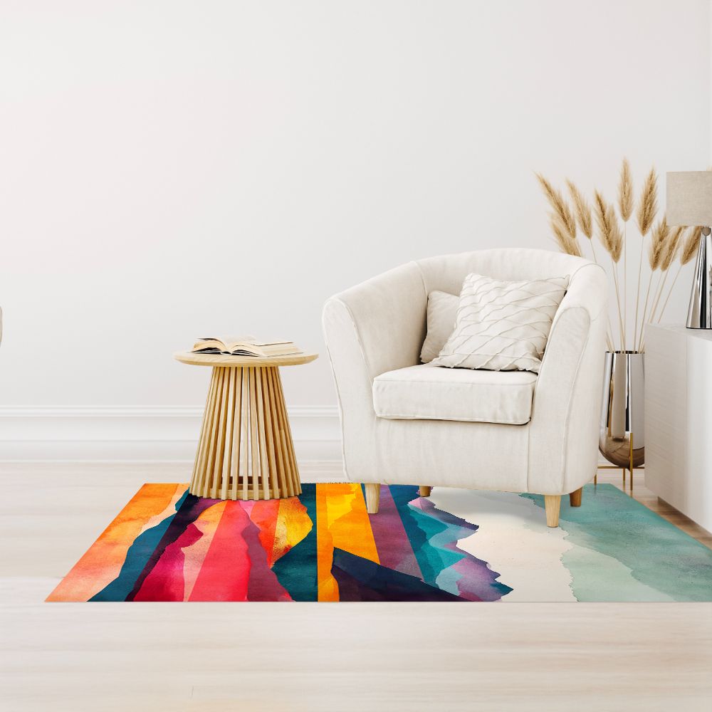 Tapis n°488 Vibrant et artistique