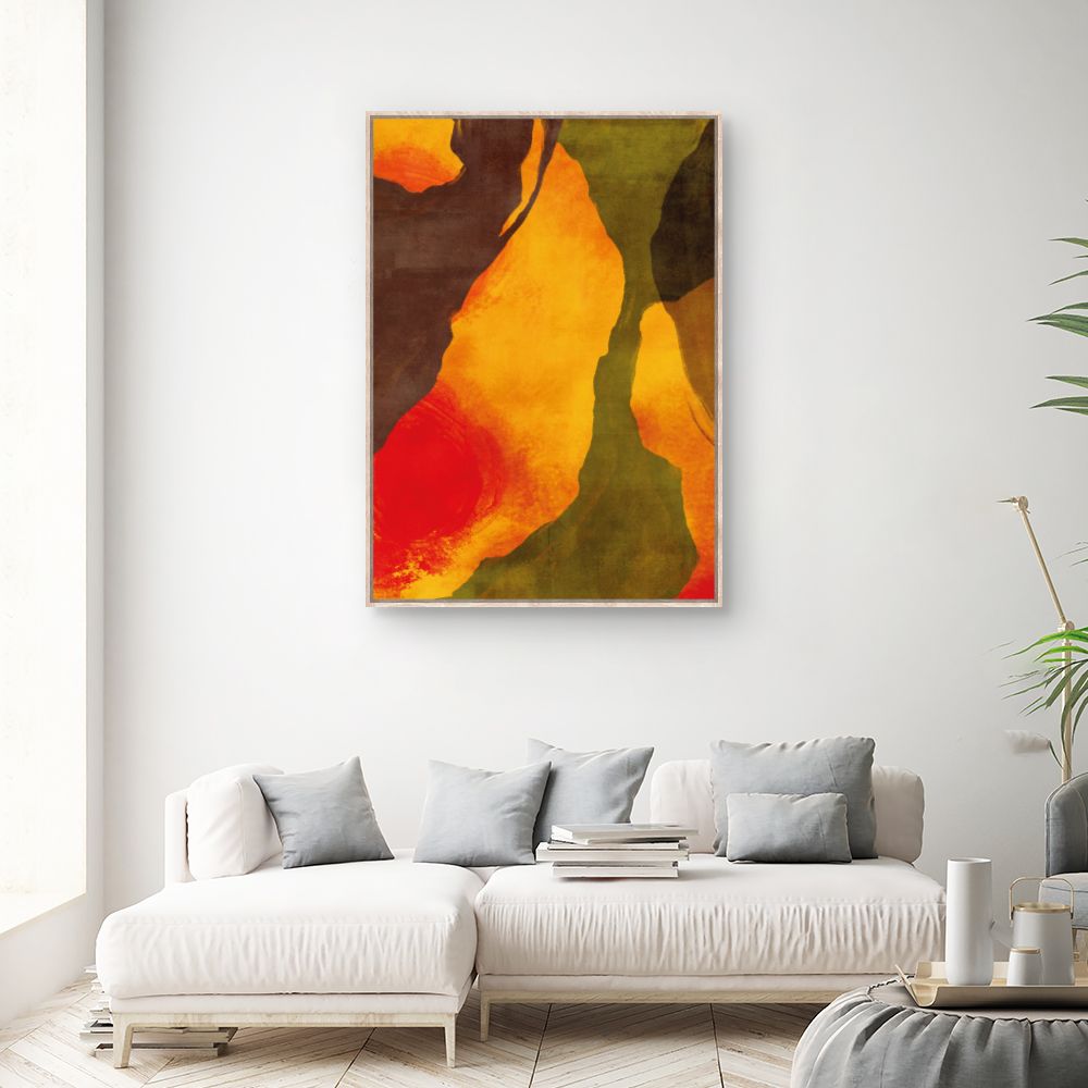 Tableau Abstrait flamboyant