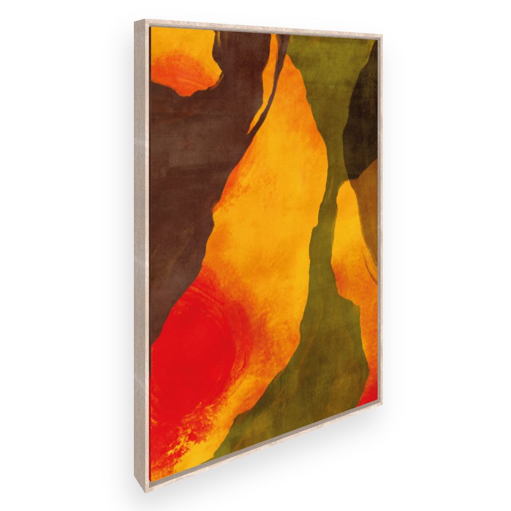 Toile Abstrait flamboyant